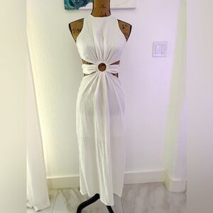 Backless cutout dress. Cute and fun boutique dress.
